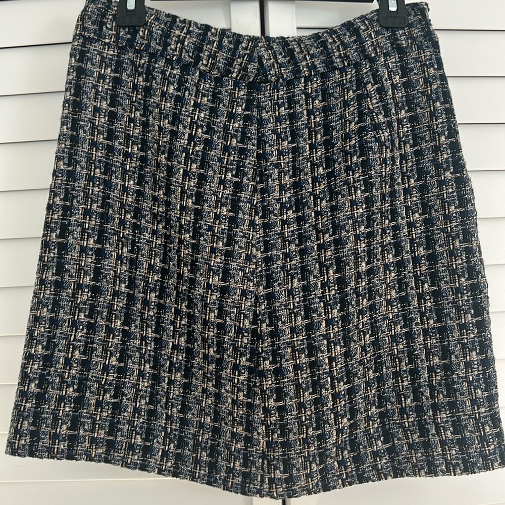J.Crew Plaid Woven Skirt